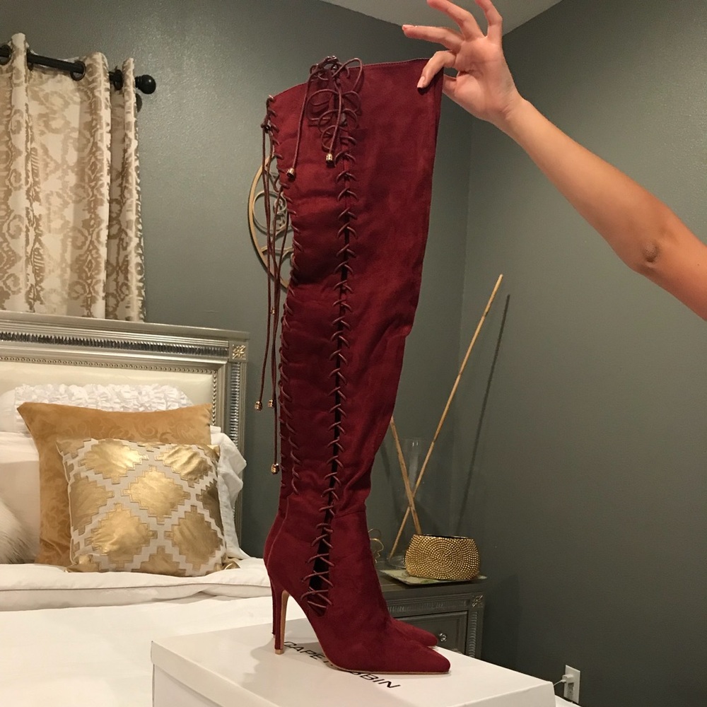 Thigh high boots !!!